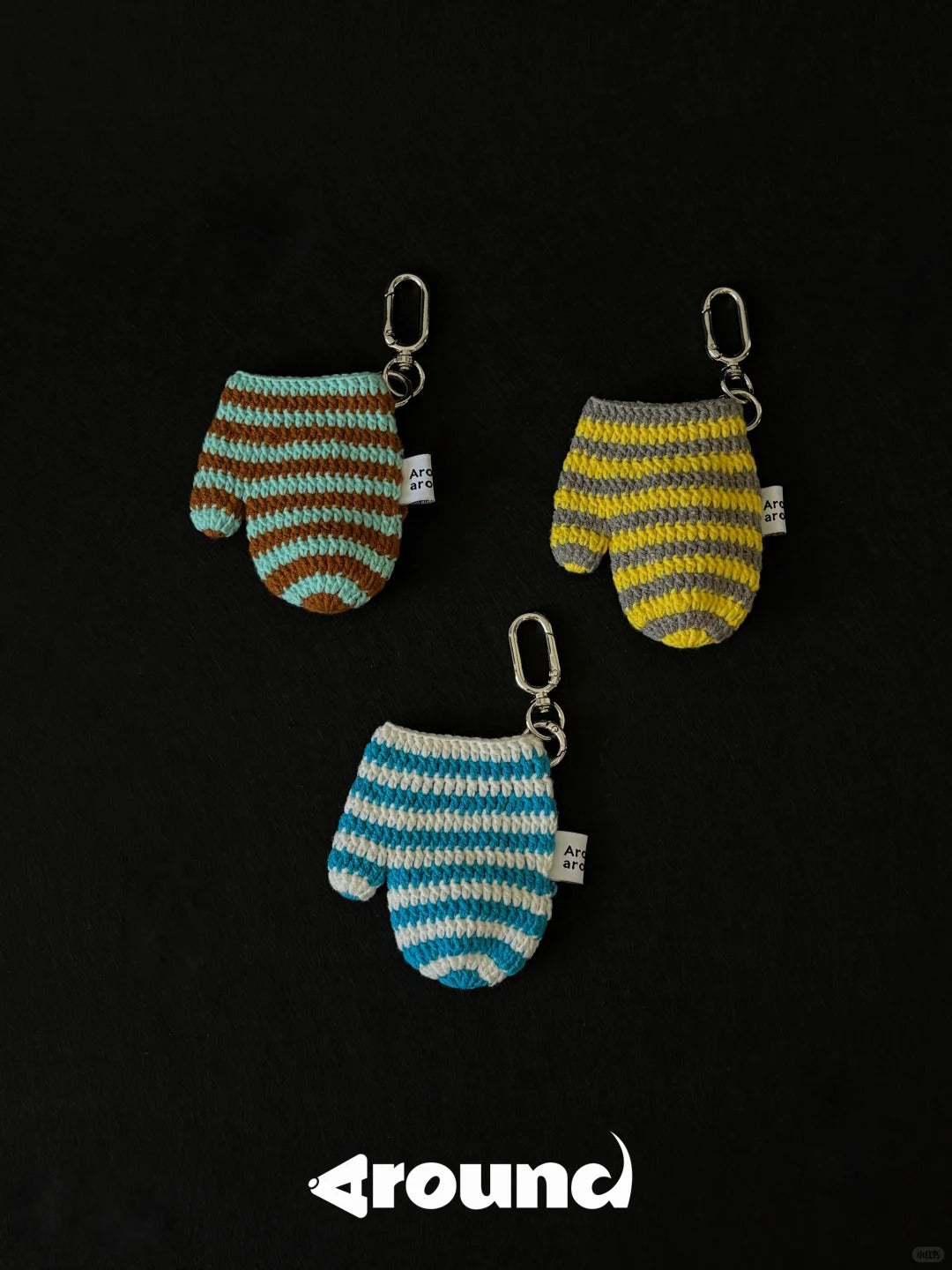 Around Around handmade mitten poop dispensers