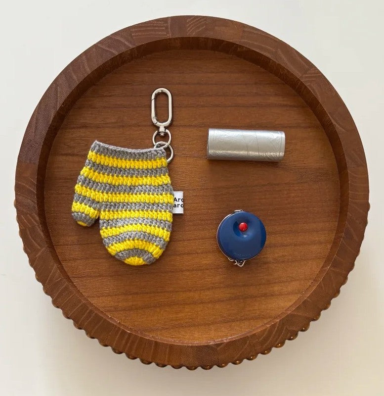 Around Around handmade mitten poop dispensers