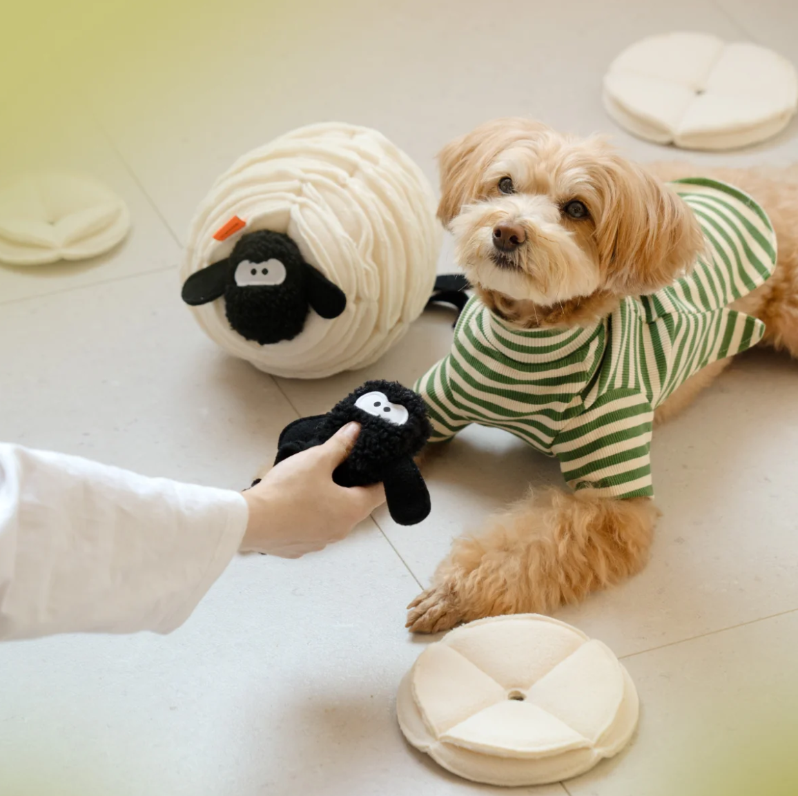 Mewoofun Lamb Snuffle Toy