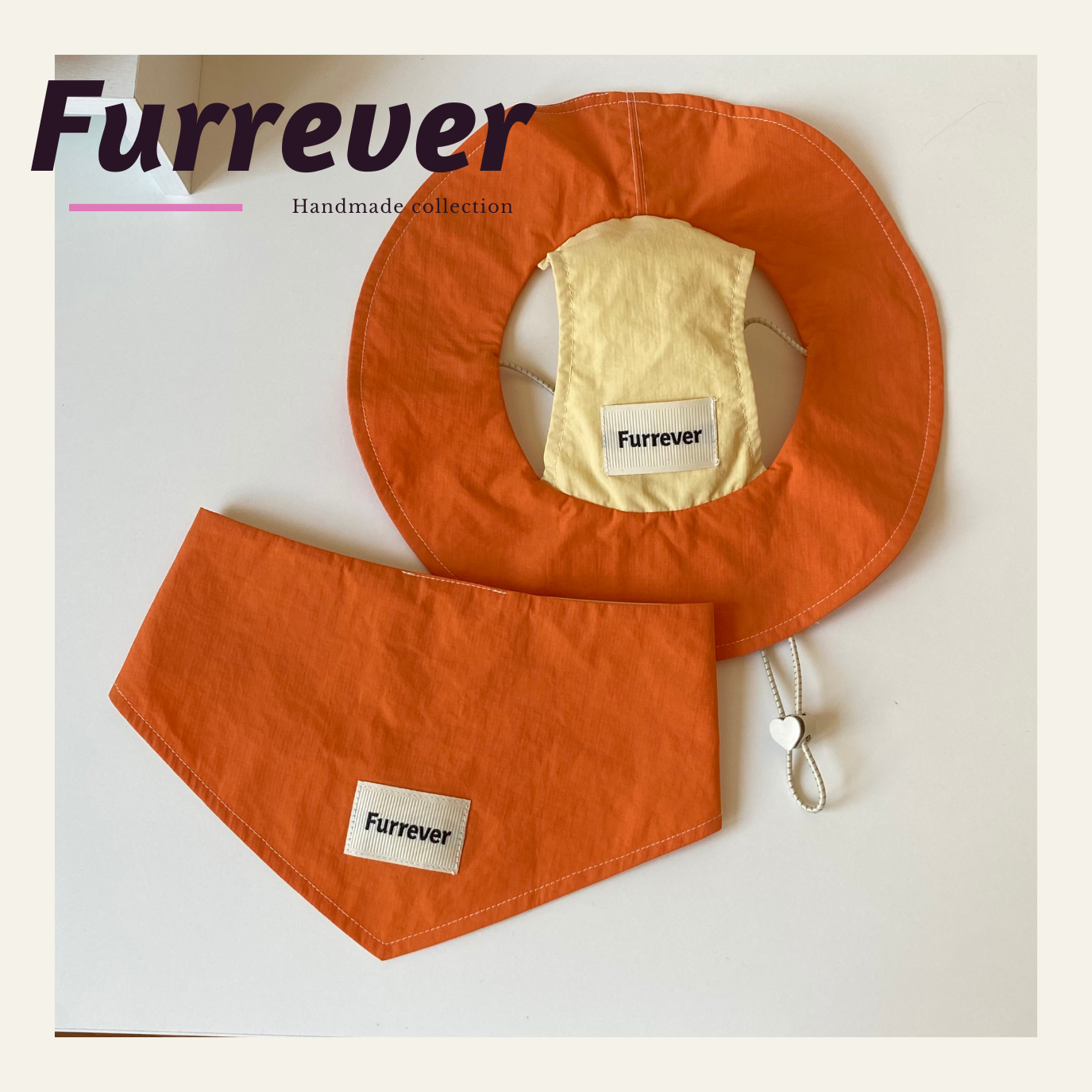 Furrever Handmade Summer Camping Bandanas and Hats